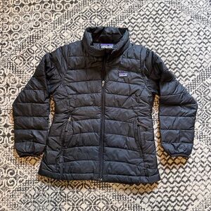 Girls Patagonia Puffer Jacket Size Small Great Condition